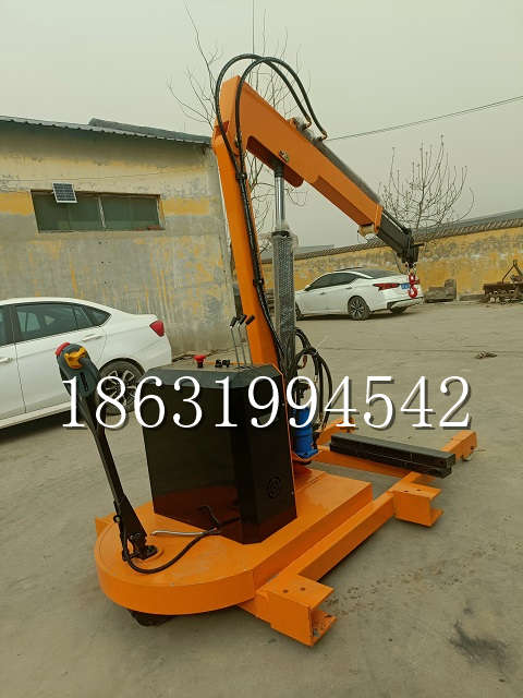 宽城满族自治县自卸车厢随车吊 自制轮式四不像起重机 四驱平板吊 5吨 贵盛